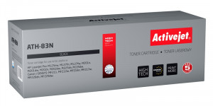 Activejet ATH-83N Toner do drukarek HP, Canon, Zamiennik HP 83A CF283A, Canon CRG-737; Supreme; 1500 stron; czarny.