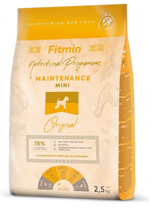 FITMIN Mini Maintenance - sucha karma dla psa - 2,5 kg