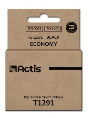 Actis KE-1291 Tusz do drukarki Epson, Zamiennik Epson T1291; Standard; 18 ml; czarny.