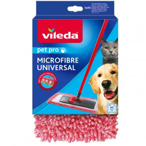 VILEDA Pet Pro Wkład do mopa płaskiego Vileda 3D Chenille