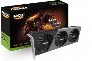 Karta graficzna INNO3D GeForce RTX 4060 Ti X3 OC 8GB GDDR6
