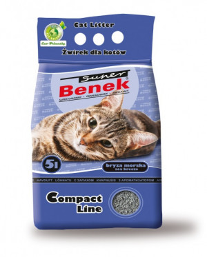 Super Benek Compact Zapachowy - żwirek kot 5l
