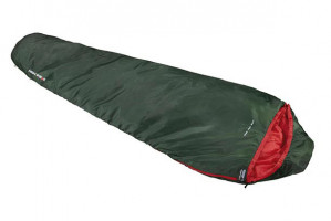 Śpiwór High Peak Lite Pak 800 210 x 75 x 50 cm zielono-czerwony lewy 23260
