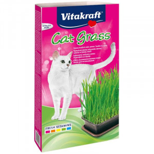 VITAKRAFT Cat Grass - zestaw dla kota - 120 g