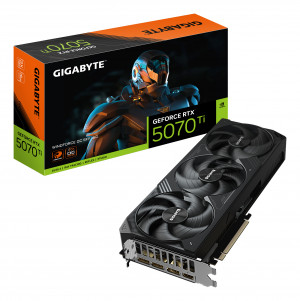 Karta graficzna Gigabyte GeForce RTX 5070 Ti WINDFORCE OC SFF 16GB (GV-N507TWF3OC-16GD)