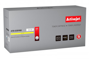 Activejet ATB-328YNX Toner do drukarki Brother, Zamiennik Brother TN-328Y; Supreme; 6000 stron; żółty.