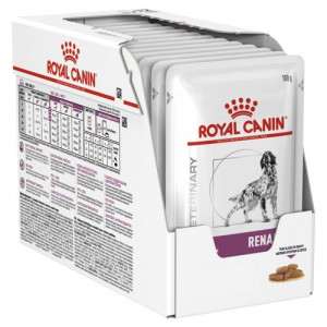 ROYAL CANIN Renal plasterki w sosie - karma mokra dla psa z niewydolnością nerek - 12x100 g