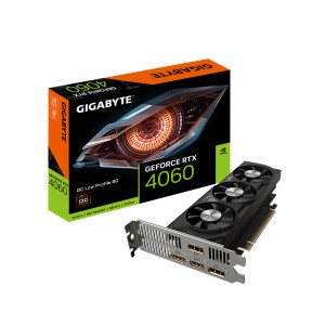 Karta graficzna Gigabyte GeForce RTX 4060 OC Low Profile 8GB GDDR6 (GV-N4060OC-8GL)