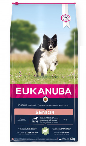 EUKANUBA Mature Senior All Breeds Lamb & Rice 12kg