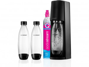 SodaStream Ekspres do wody Terra Czarny +2 butelki