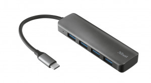 HUB USB Trust Halyx Aluminium 4-portowy USB 3.2