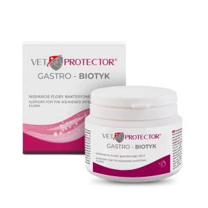 JM SANTE Vet Protector Gastro - Biotyk - multibiotyk dla psa i kota - 60g