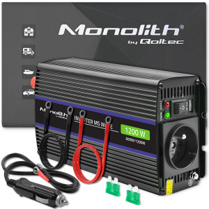 QOLTEC PRZETWORNICA NAPIĘCIA MONOLITH 1200 MS WAVE
