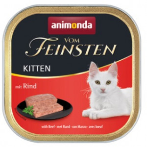 ANIMONDA Vom Feinsten Kitten wołowina - mokra karma dla kociąt - 100 g
