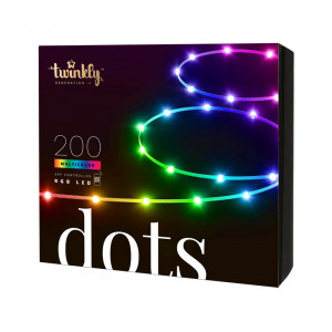 Inteligentne lampki Twinkly Dots 200 RGB10 m