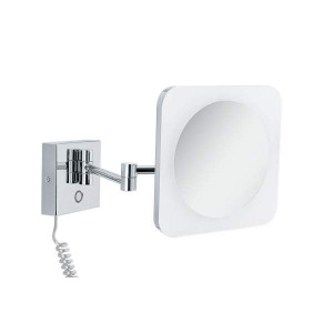 Lusterko kosmetyczne JORA LED 3.3W 2700-6500K + wyłącznik IP44 230V chrom / biały