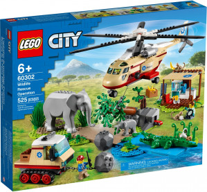 LEGO City 60302 Na ratunek dzikim zwierzętom