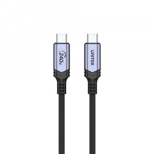 UNITEK KABEL USB-C 3.1 DO ŁADOWANIA, PD 240W, 2M