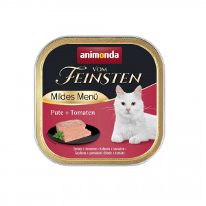 ANIMONDA Vom Feinsten Adult Mildes Menü Indyk z pomidorami - mokra karma dla kota - 100g
