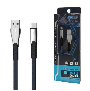 SOMOSTEL KABEL IPHONE NIEBIESKI METALOWEWTYKI BW02