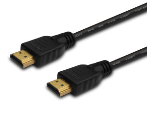 SAVIO KABEL HDMI 10M V1,4 3D HDMI A MĘSKIE - HDMI A MĘSKIE CL-34