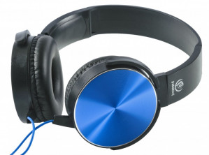 REBELTEC SŁUCHAWKI Z MIKROFONEM 4PIN MONTANA BLUE