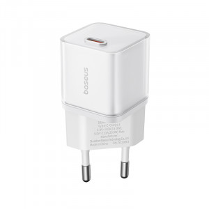 Ładowarka Baseus GaN5S 1C 20W EU (moon white)