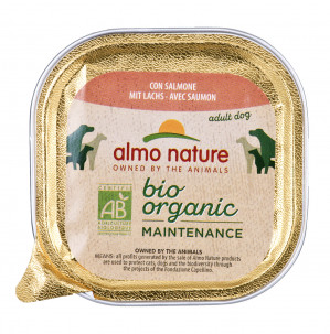 ALMO NATURE Daily Menu BIO Dog Łosoś - szalka 100g