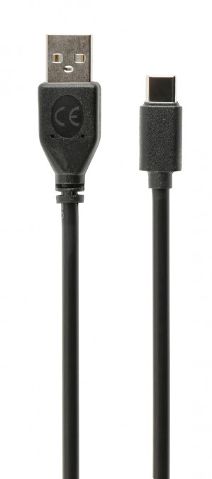 Gembird kabel USB 2.0 AM -> USB TYPE-C (480MB/s) 1.8m, czarny