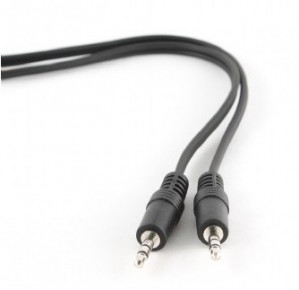 Kabel stereo minijack-minijack m/m 1.2m cca-404