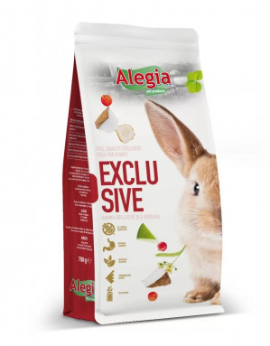 ALEGIA Exclusive Królik - karma dla królika - 700 g