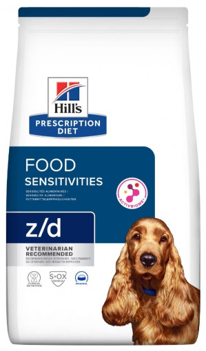 HILL'S Prescription Diet Food Sensitivites z/d Canine - sucha karma dla psa - 10 kg