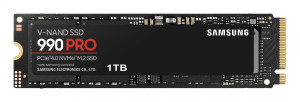 Dysk SSD Samsung 990 PRO 1TB PCle 4.0 NVMe M.2 (MZ-V9P1T0BW)
