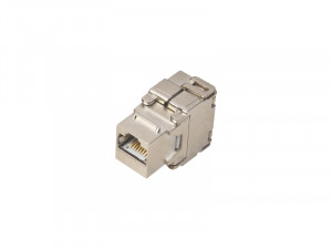 Gniazdo Keystone RJ45 STP kat6 bezn. Q-lantec