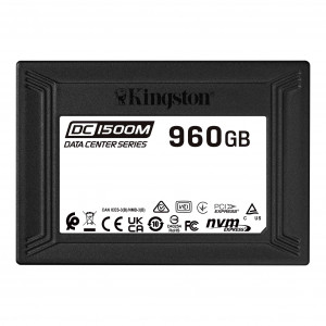 Dysk SSD Kingston DC1500M 960GB U.2 NVM SEDC1500M/960G (DWPD 1)