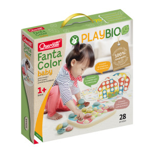 Quercetti Układanka Playbio Fantacolor Baby