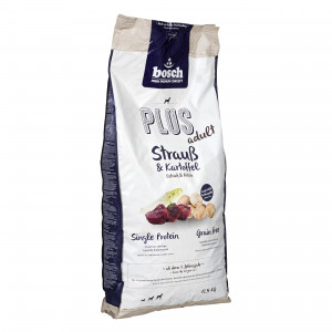 Karma Bosch Plus Struś & Ziemniak 12,5 kg