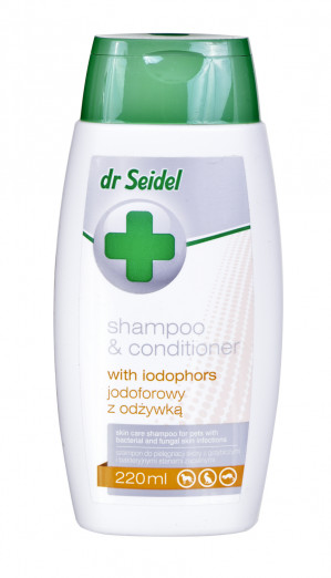 Dr Seidel- Szampon leczniczy dla psów i kotów 220 ml