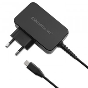 QOLTEC ŁADOWARKA GAN POWER PRO | 1XUSB-C | 65W