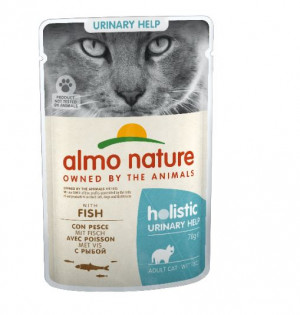ALMO NATURE Functional Urinary Support z rybą - mokra karma dla kotów - 70 g