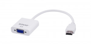 SAVIO ADAPTER HDMI - VGA CL-27/B