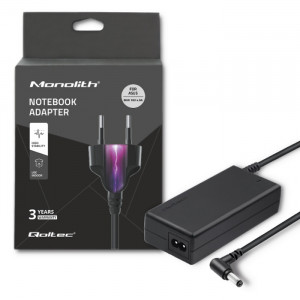 Qoltec zasilacz do asus 90w 19v 4.9a 5.5*2.5 50075.90w