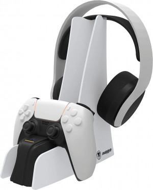Snakebyte PS5 Dual:Charge 5 & Headset Stand™ biały