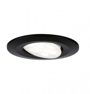 Oprawa do wbudowania CALLA LED 6W 500lm okrągła wychylna 4000K IP65 230V czarny matowy