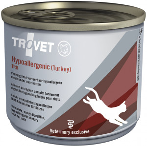 TROVET Hypoallergenic TRD z indykiem - mokra karma dla kota - 24x200g