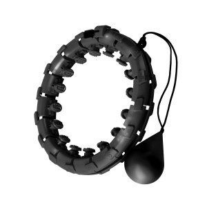 Hula Hop One Fitness OHA01 z obciążnikiem czarny