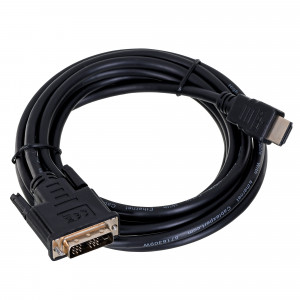 Kabel do monitora dvi-d(18+1) - hdmi(19pin) m/m 3m cc-hdmi-dvi-10