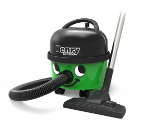 Odkurzacz do zanieczyszczeń suchych z turboszczotką małą i dużą oraz filtrem węglowym Numatic HPC 200-11 Henry Petcare