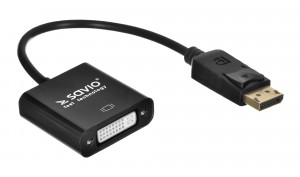 Savio adapter displayport - dvi 24 pin cl-91 cl-91