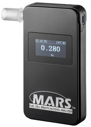 Alkomat elektrochemiczny Alcovisor Mars BT BLACK